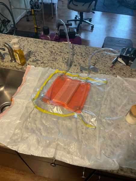 Pre-infusion kitchen setup