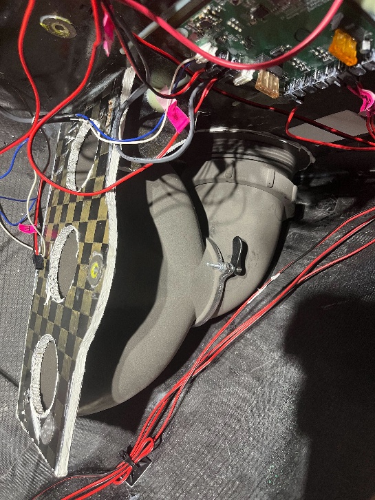 Installed in vehicle - right side